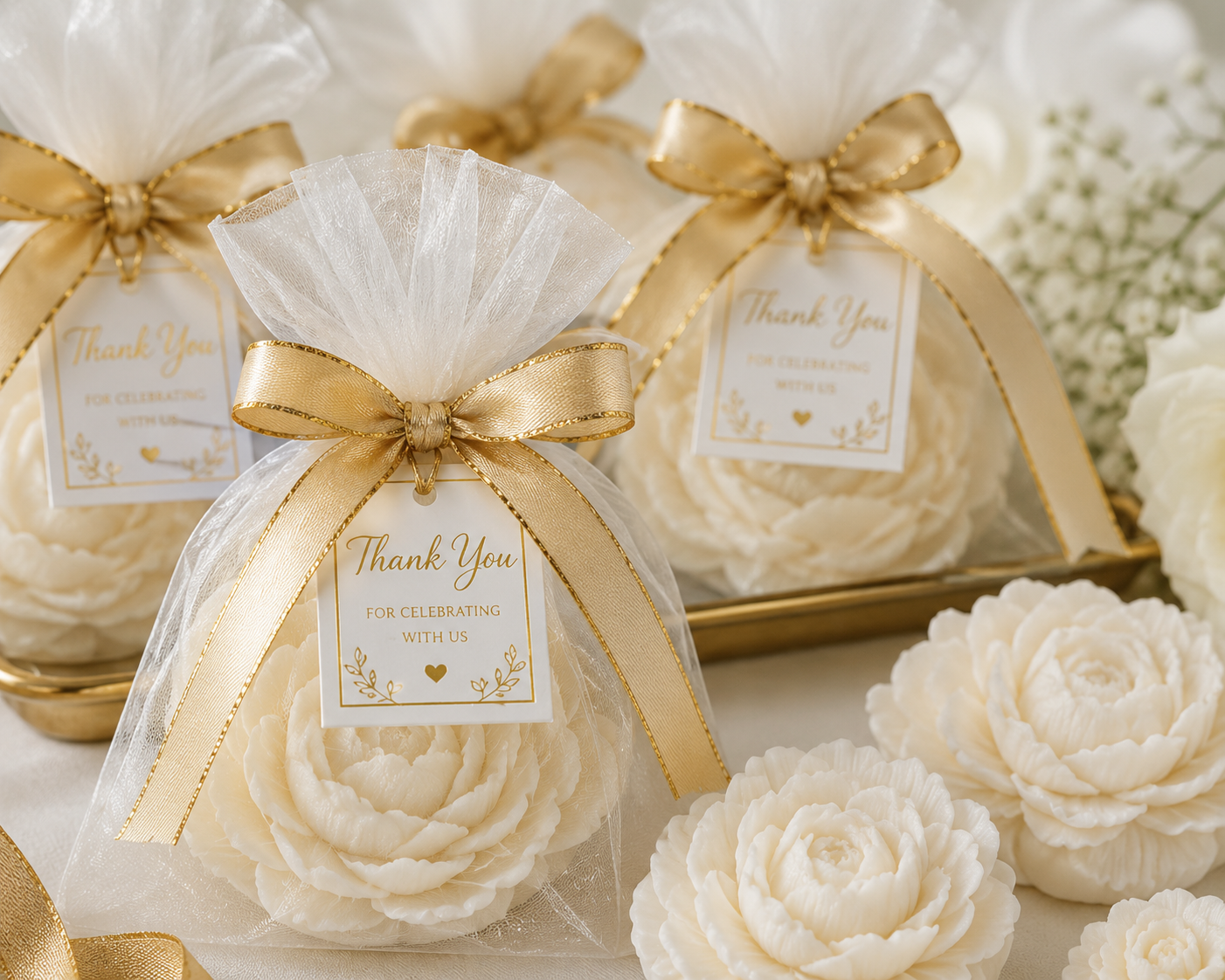Cherished Moments Candle Favor